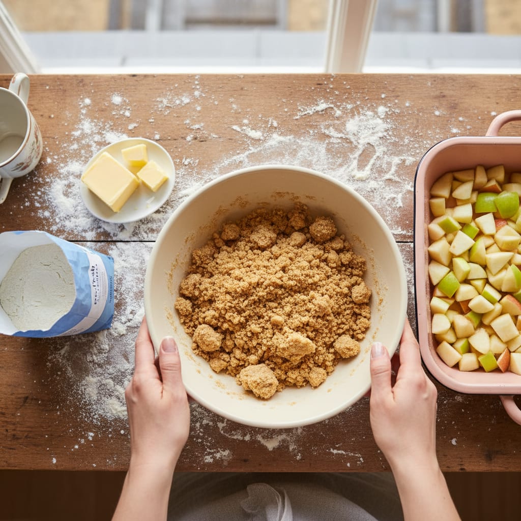 Crumble Topping Recipe: The 2:1:1 Ratio I Never Write Down