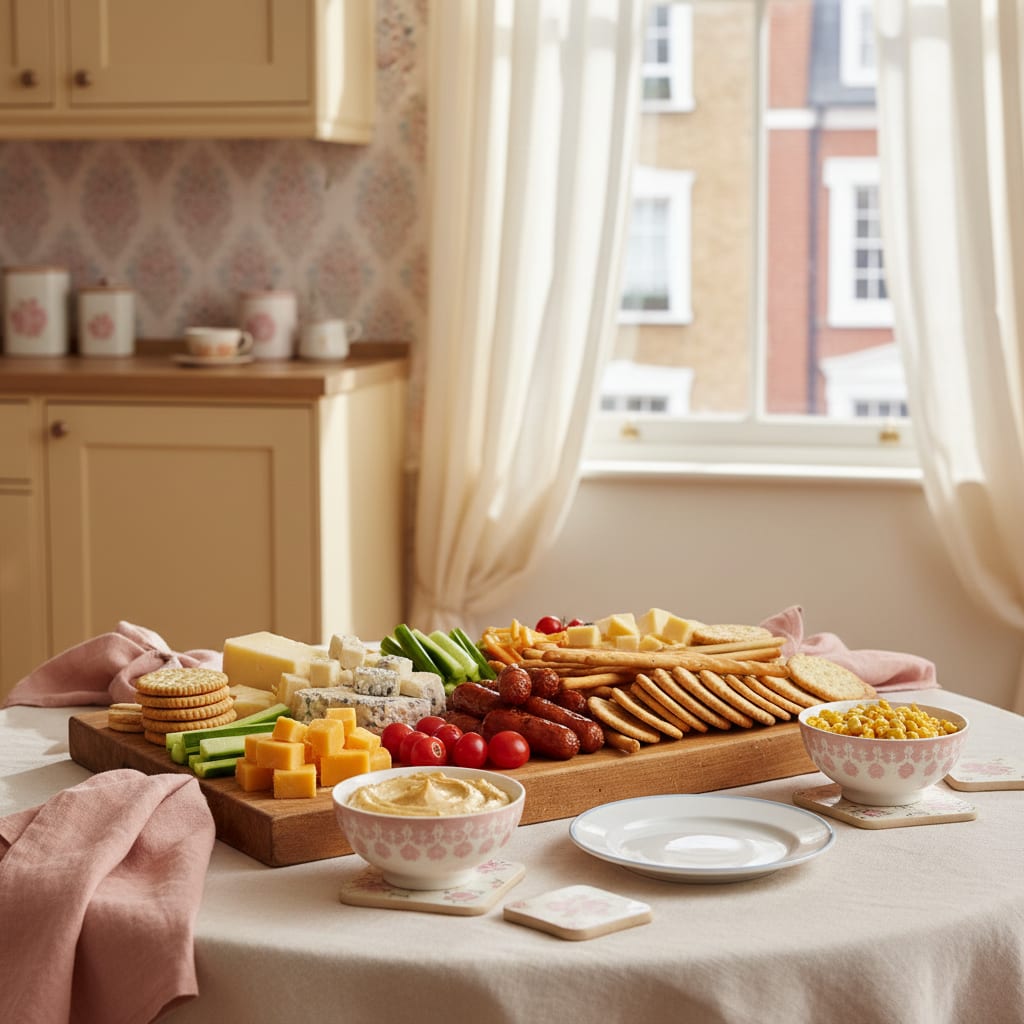 Picky Tea Ideas: The Buffet Dinner Fussy Kids Love